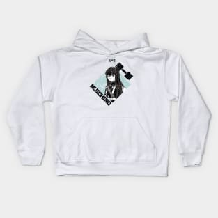 DEMON SLAYER: MUICHIRO TOKITO (GRUNGE STYLE) Kids Hoodie